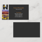 写真家2 名刺 (正面/裏面)