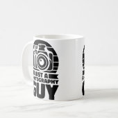 写真家 - カメラ ただの写真家 コーヒーマグカップ (正面左)