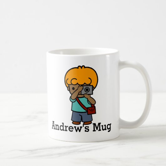 写真家 コーヒーマグカップ (右)