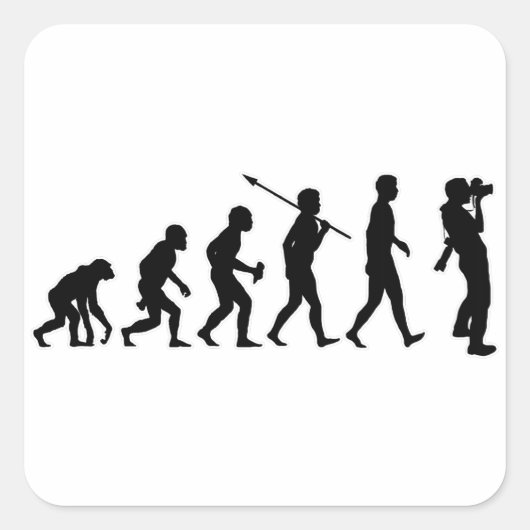 写真家 スクエアシール (正面)