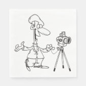 写真家 スタンダードランチョンナプキン (正面)