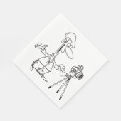 写真家 スタンダードランチョンナプキン (角)