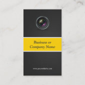 写真家 – プレミアムクリエイティブ革新的 名刺 (裏面)