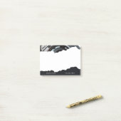 写真家 プロモーション グッズ 白 黒 ポストイット (デスク上)