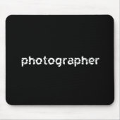 写真家 マウスパッド (正面)
