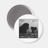 写真家 マグネット (正面/裏面)