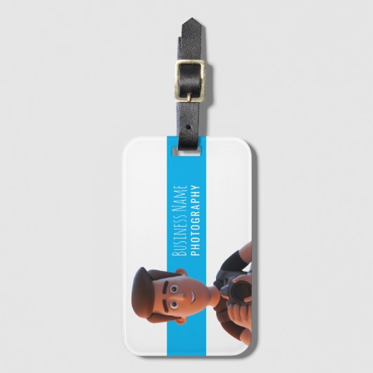 写真家 ラゲッジタグ (正面縦)