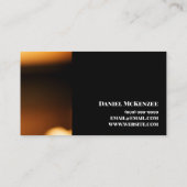 写真家、写真、カメラの名刺 名刺 (裏面)