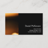 写真家、写真、カメラの名刺 名刺 (裏面)