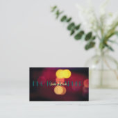 写真家、写真 名刺 (スタンド正面)