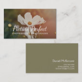 写真家、写真、名刺 名刺 (正面/裏面)