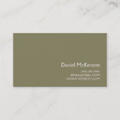 写真家、写真、名刺 名刺 (裏面)