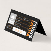 写真家 名刺 (裏面)