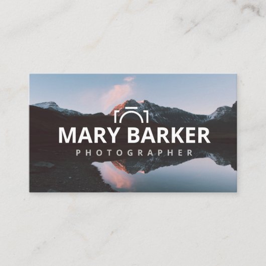 写真家 名刺 (正面)