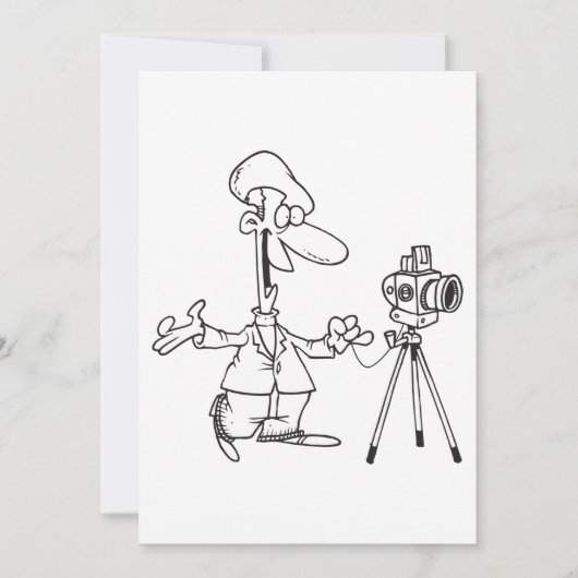 写真家 招待状 (正面)