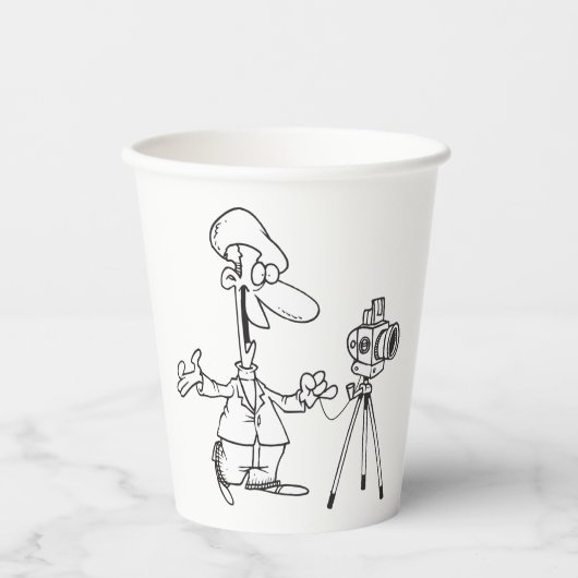 写真家 紙コップ (正面)