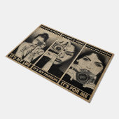 写真家Doormat、ヴィンテージVibes Mat ドアマット (アングル)