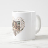 写真専門ハートマグカップ ジャンボコーヒーマグカップ (正面右)