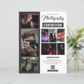 写真展フライヤーテンプレート (スタンド正面)