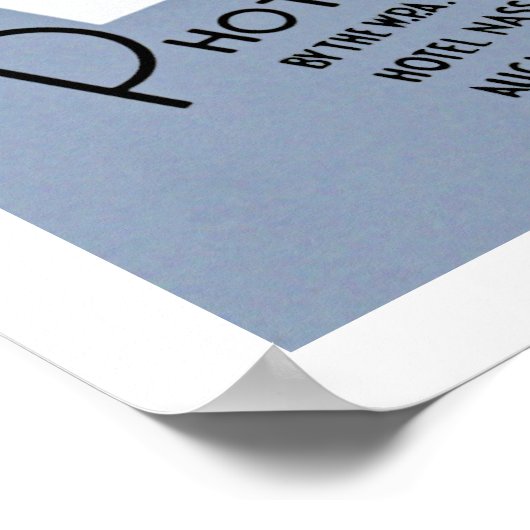 写真展 ポスター (角)