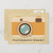 「写真展」ヴィンテージカメラ発表 ポストカード (正面/裏面)