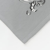 写真年の結婚記念日のギフトのアイディア フリースブランケット (角)