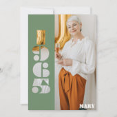 写真年1965 60歳の誕生日招待状 招待状 (正面)