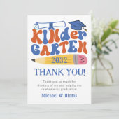 写真幼稚園卒業2024サンキューカード サンキューカード (スタンド正面)