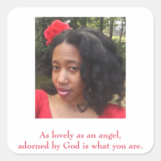 写真引用文 スクエアシール (正面)