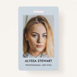 写真従業員ビジネスIDソフト海軍スタッフバッジ バッジ