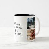 写真恋しく思ズユーマグ ツートーンマグカップ (正面右)