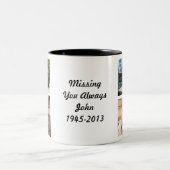 写真恋しく思ズユーマグ ツートーンマグカップ (中央)