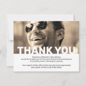 写真悔やみや弔慰葬儀記念館 サンキューカード (正面)