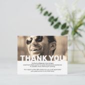 写真悔やみや弔慰葬儀記念館 サンキューカード (スタンド正面)