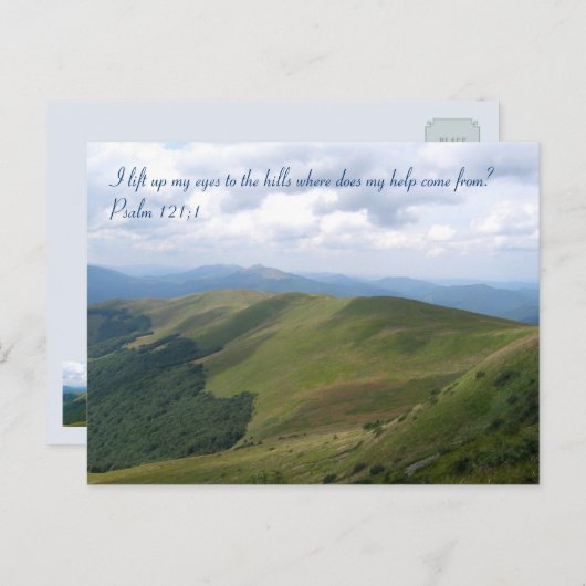 写真感動的と引用文 |クリスチャンの贈り物 ポストカード (正面/裏面)