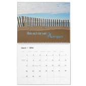 写真感動的引用文 カレンダー (3月 2026)