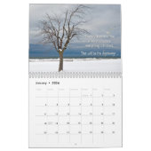 写真感動的引用文 カレンダー (1月 2026)