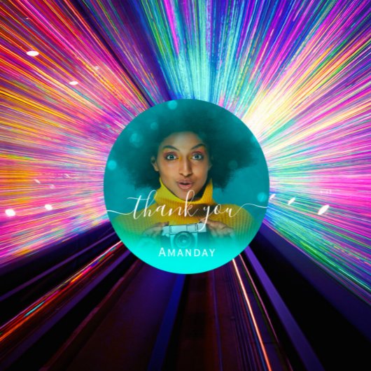 写真感謝していブライダルSweet16大学院パーティー ラウンドシール