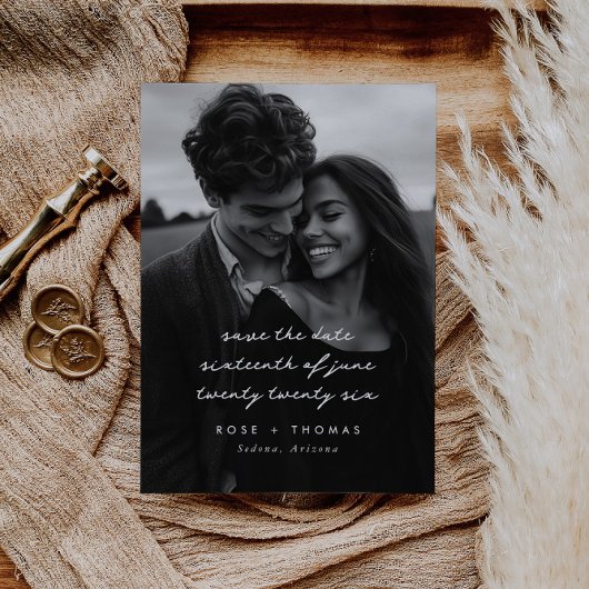 写真手書きスクリプト日付の保存 セーブザデート