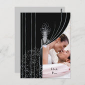 写真挿入カーテンファッションプレート葉書 ポストカード (正面/裏面)