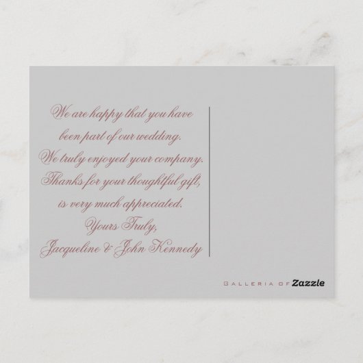 写真挿入カーテンファッションプレート葉書 ポストカード (裏面)