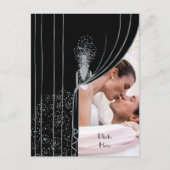 写真挿入カーテンファッションプレート葉書 ポストカード (正面)