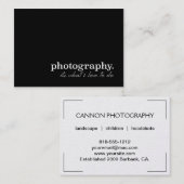 写真撮影それは私が愛するものですすることを!! 真珠Custum 名刺 (正面/裏面)