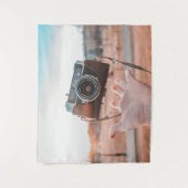 写真撮影のおもしろいのタペストリー タペストリー (正面)