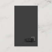 写真撮影のカメラマンのカメラの名刺 名刺 (裏面)