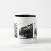 写真撮影のストリップのinstagramの写真のマグ マグカップ (中央)