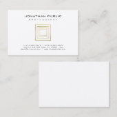 写真撮影のテンプレートのカメラマンのエレガントな金ゴールド 名刺 (正面/裏面)