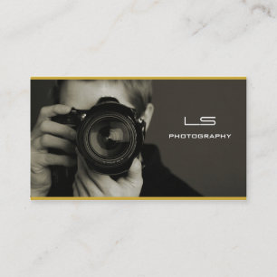 写真撮影のプロフェッショナル 名刺