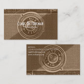 写真撮影の写真のカメラの名刺 名刺 (正面/裏面)