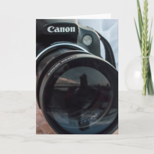 写真撮影の反射 カード (正面)